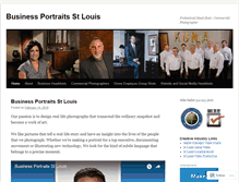 Tablet Screenshot of businessportraitsstlouis.com
